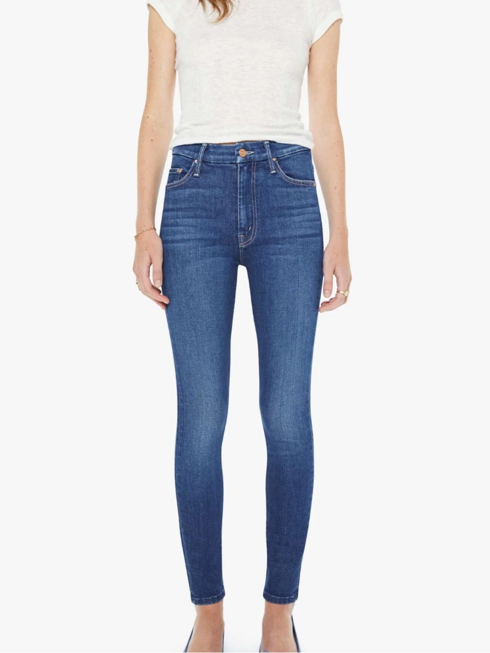 Mother The High-Waisted Looker Jeans